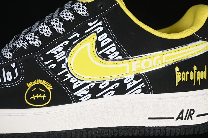 All categories Nk Air Force 1 Air Force series Nk Air Force 1 Low Air Force low-top Nike Air Force 1'07 Low joint yellow hook grimace Air Force low-top casual sneakers SY1388-012